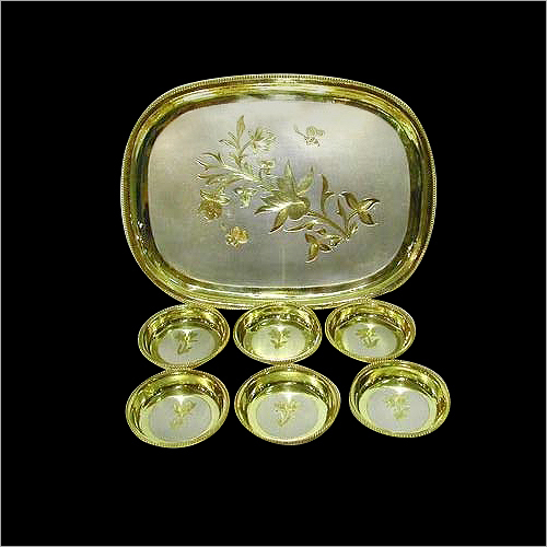 Silver Dry Fruit Set