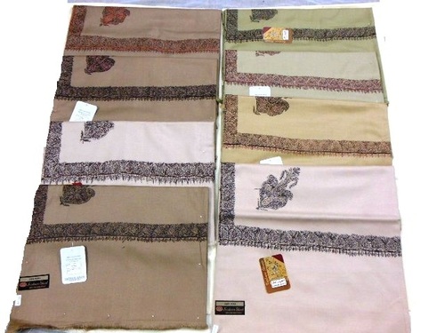 Gents cheaper needle hand embroidery shawls