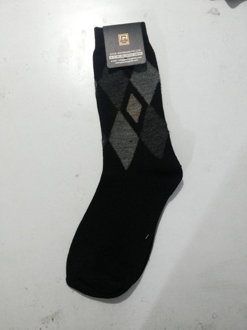 Socks - Polyester Blend, Black Color | Middle Elasticity, Washable for All Seasons