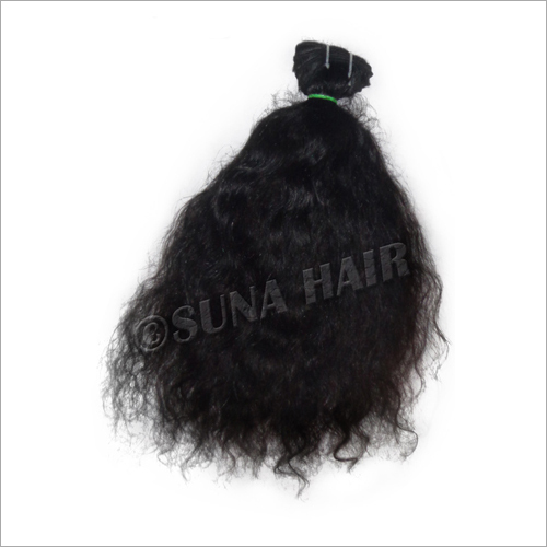 100% Silky curly good quality A grade indian virgin human hair extension