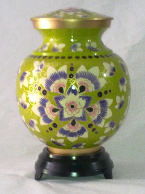 Cloisonne Cremation Urn