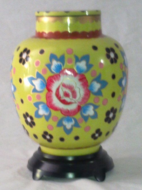 Faux Cloisonne Cremation