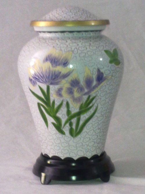 Cloisonne Cremation Urn