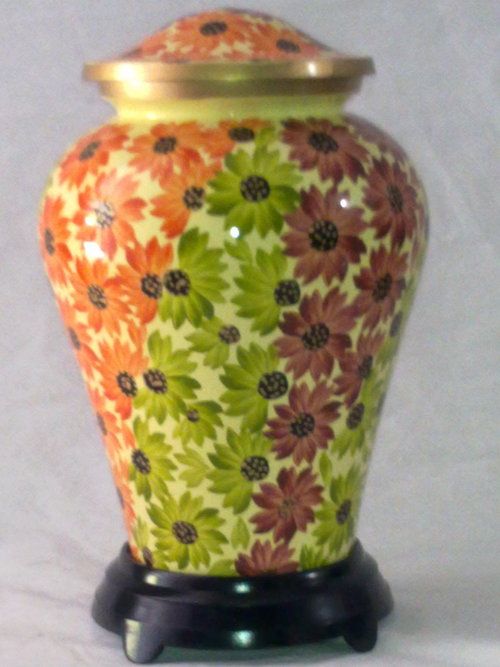 Faux Cloisonne Cremation