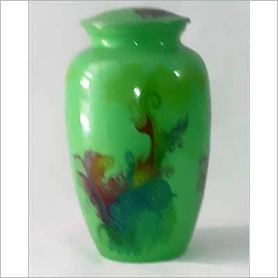 Faux Cloisonne Cremation Urn