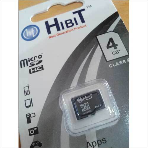 HIBIT 4GB Retail Packing Card
