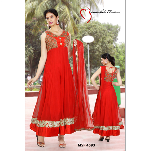 Heavy Work Anarkali Suit