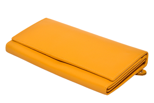 LADIES WALLET YELLOW