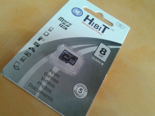 HIBIT 8GB Memory Cards