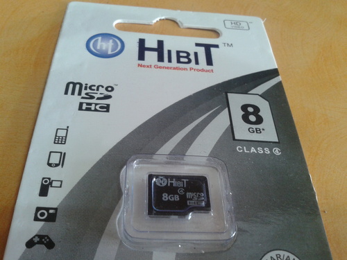 8GB HIBIT Card