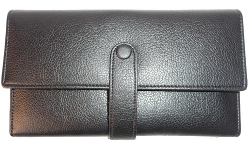 LEATHER PASSPORT HOLDER