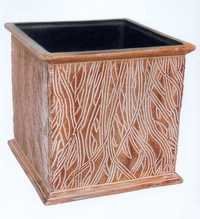Square Planter Pot - Color: Multicolor