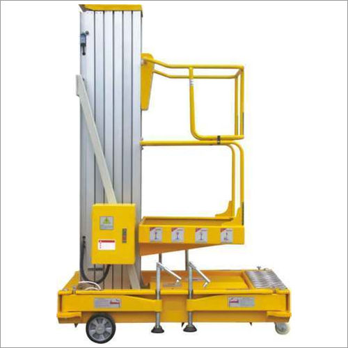 Yellow Aerial Lift Platform