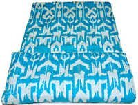 Ikat Quilt in Turquois