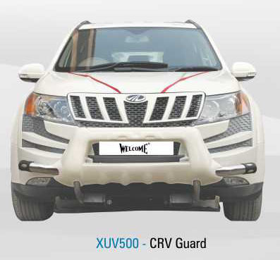 XUV500- CRV Guard - ABS Plastic 100x50x20 cm White | Enhanced Protection, Stylish Design, Easy Installation