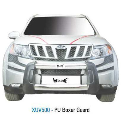 XUV500-PU Boxer Guard - PU, Vehicle Specific, Black | Durable Protection, Stylish Design, Easy Bolt-On Installation
