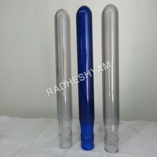 Transparent And Blue Pet Preform 20 Liter