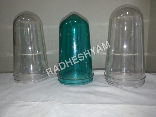 Transparent And Green Coloured Dispencer Pet Preforms