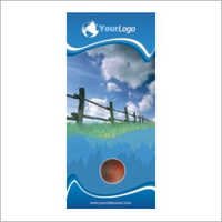 Printed Rack Cards - Paper Material, Variable Dimensions, Blue Color | Clear Printing, Customizable Designs, Tear Resistant, Informative, Vibrant Colors