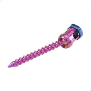 Double Lock Poly Axial Screw Neurosurgery Implants