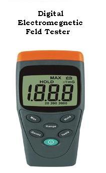 Digital electromagnetic Field Tester