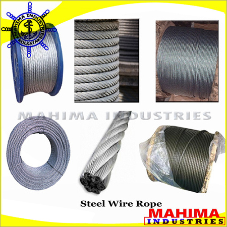 Steel Wire Ropes By MAHIMA INDUSTRIES