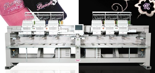 DUAL TYPE AUTOMATIC EMBROIDERY MACHINE