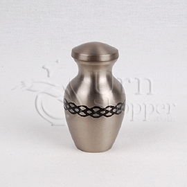 Duchy II Brass Metal Token Cremation Urn