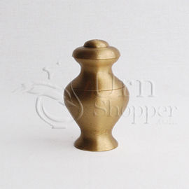 Garland II Brass Metal Token Cremation Urn