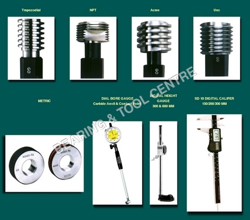 Silver & Black Calibration  Thread Gauges