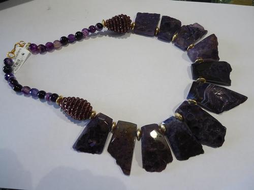 Vatika Western Style Stone Necklace