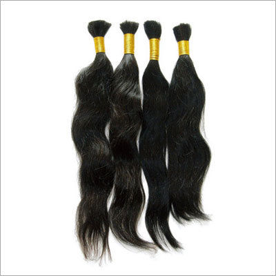 Black Bulk Human Hair Extension