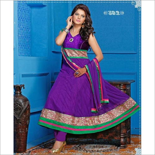Net Anarkali Suit