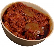 Brown 250g Food Paste Jar