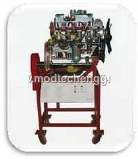 Cut section model of 4 Cylinder Carburator Engine