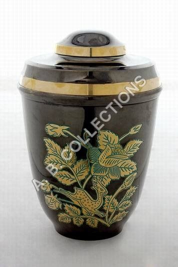 Coated Funeral  Steel Plating Urn