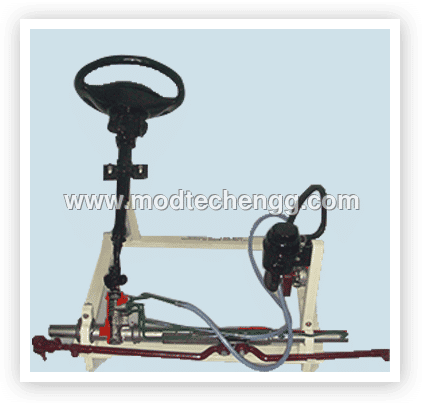 CUT SECTION MODEL OF STEERING GEAR BOX