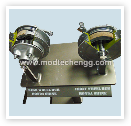 CUT SECTION MODEL OF MECHANICAL BRAKE SYSTEM By MODTECH