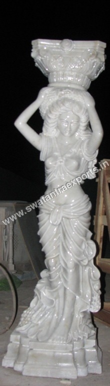 White Marble Statue