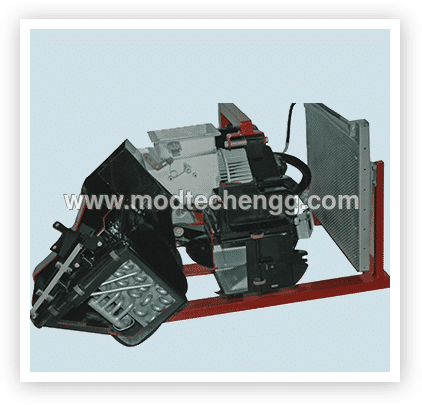 CUT SECTION MODEL OF MOCK LAYOUT OF A CAR WIRING