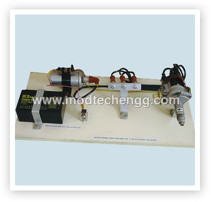 DEMONSTRATION BOARD OF IGNITION SYSTEM OF AUTOMATI