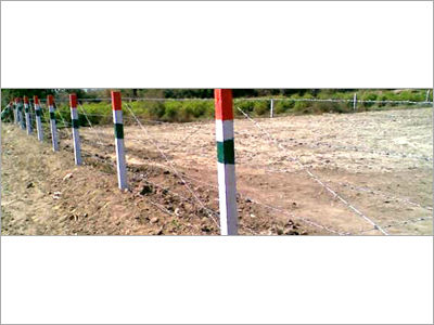 Rcc Fencing Pole By Maurya Wire Netting Works