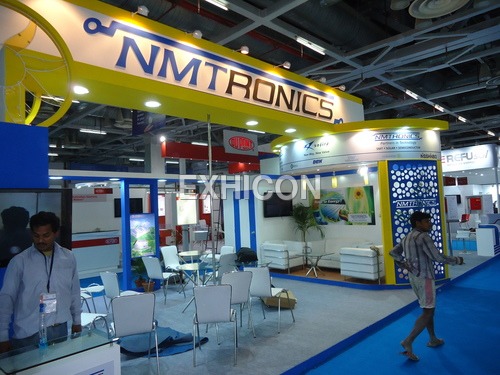 Exhibition Stall Designing Services - Wood, Fabric, Metal, Variable Size | Custom Designs, LED Lighting, Printed Graphics, Timely Delivery