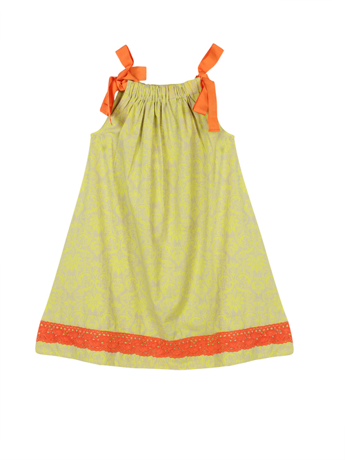 Yellow Colour Baby Dress