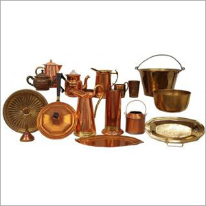 Brass Handicrafts Item - Durable Brass Construction, Varying Dimensions, Glossy Golden Finish | Elegant Design, Fine Craftsmanship, Versatile Use