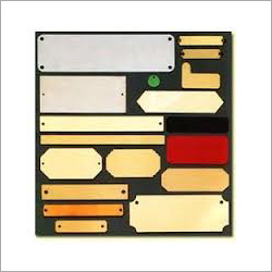 Brass Name Plate