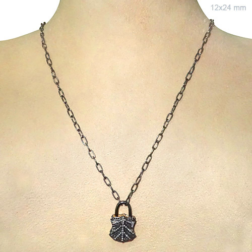 Pave Diamond Pendant