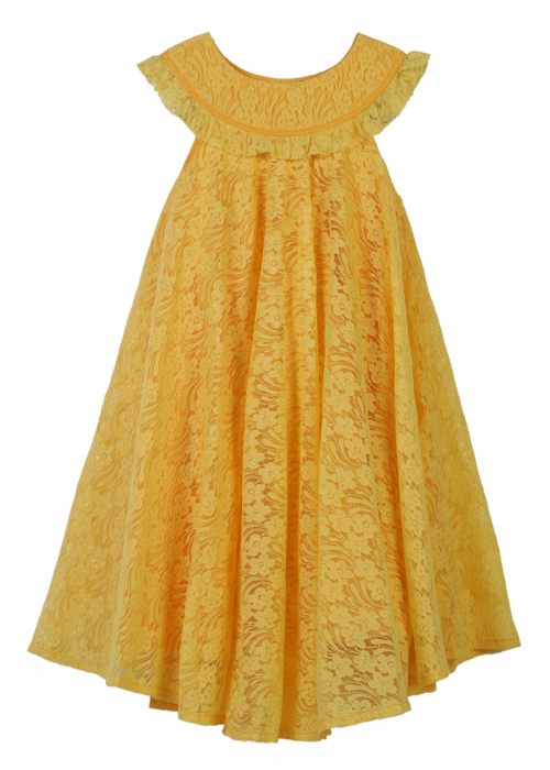 YELLOW baby dress