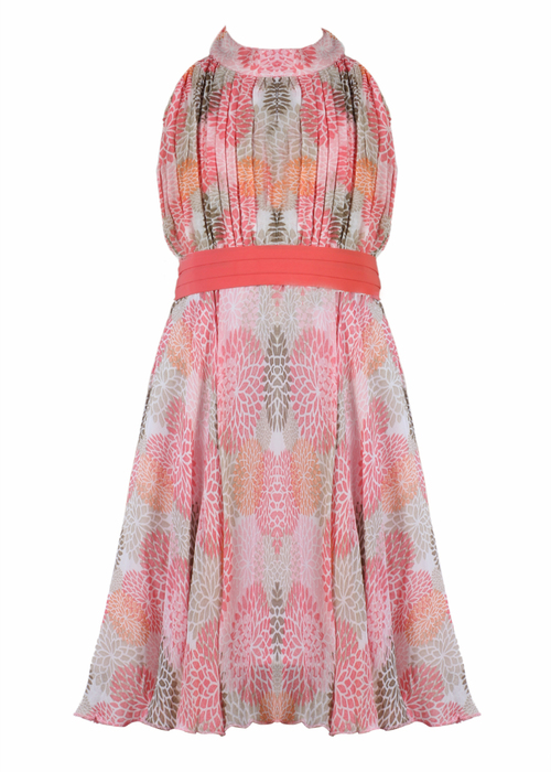 PEACH baby dress