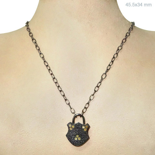 Pave Diamond Pendant